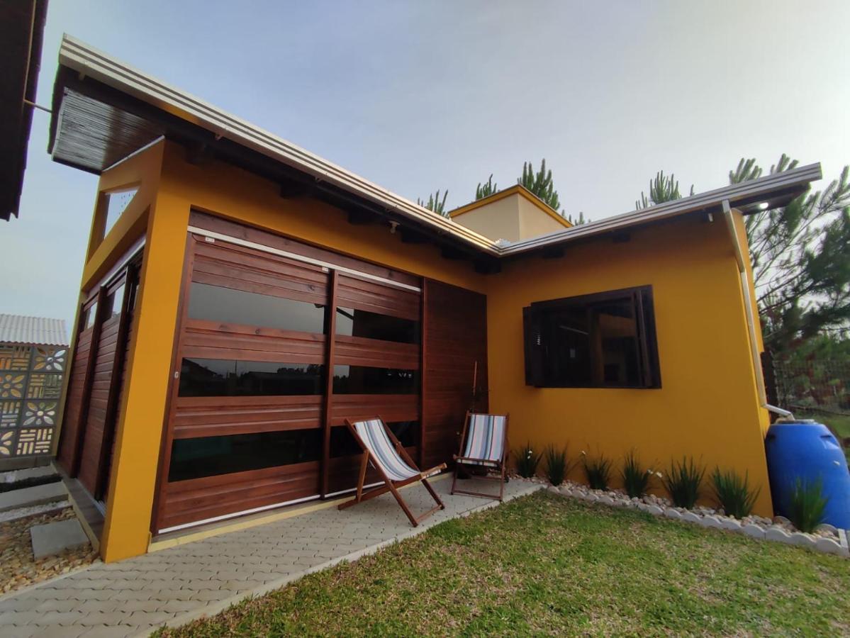 A Casa Amarela - Conforto E Tranquilidade Proximo Ao Mar Balneario Gaivota Bagian luar foto