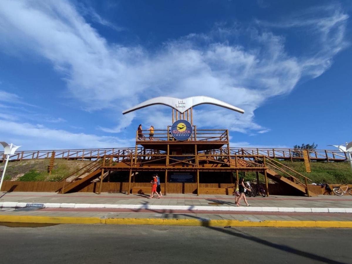 A Casa Amarela - Conforto E Tranquilidade Proximo Ao Mar Balneario Gaivota Bagian luar foto