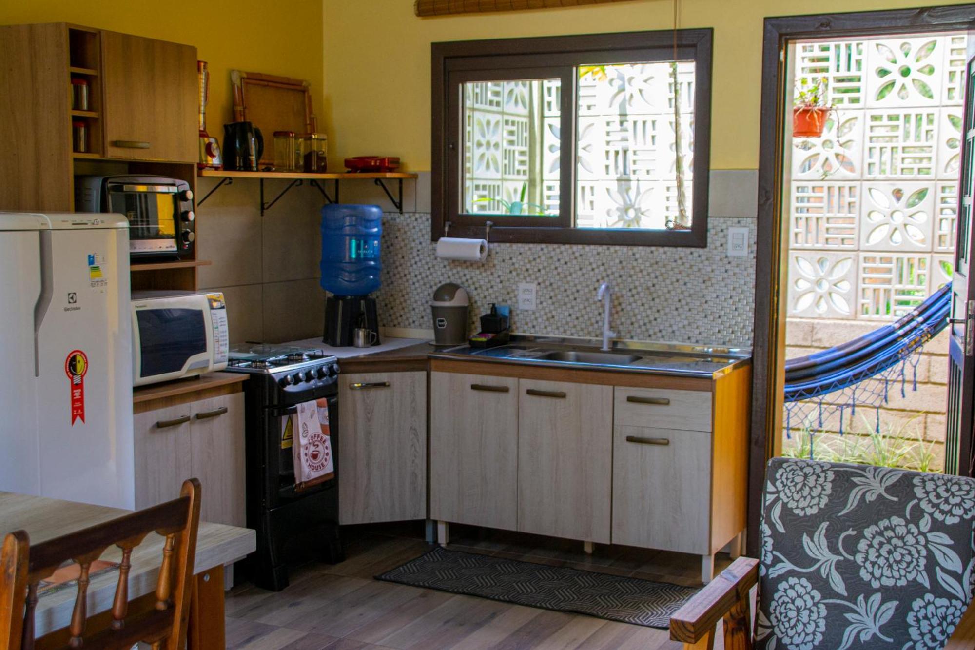 A Casa Amarela - Conforto E Tranquilidade Proximo Ao Mar Balneario Gaivota Bagian luar foto