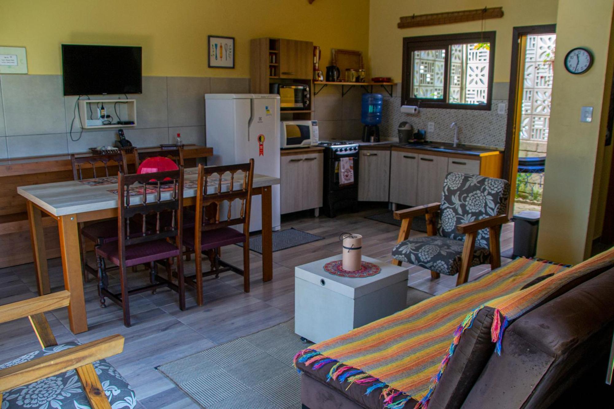 A Casa Amarela - Conforto E Tranquilidade Proximo Ao Mar Balneario Gaivota Bagian luar foto
